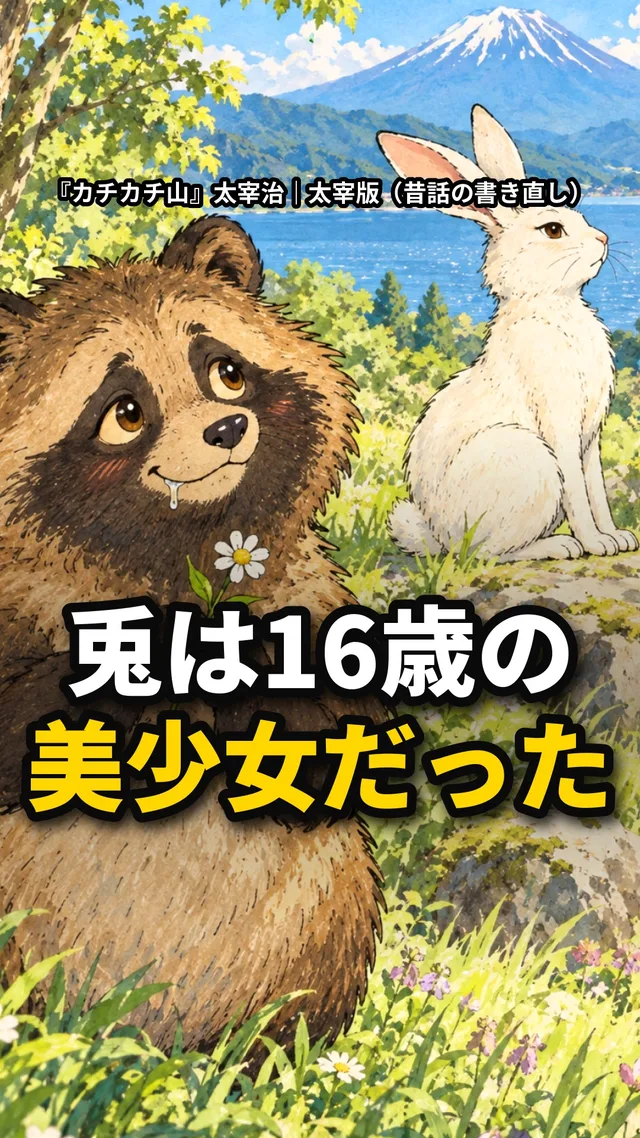 カチカチ山の投稿用サムネイル