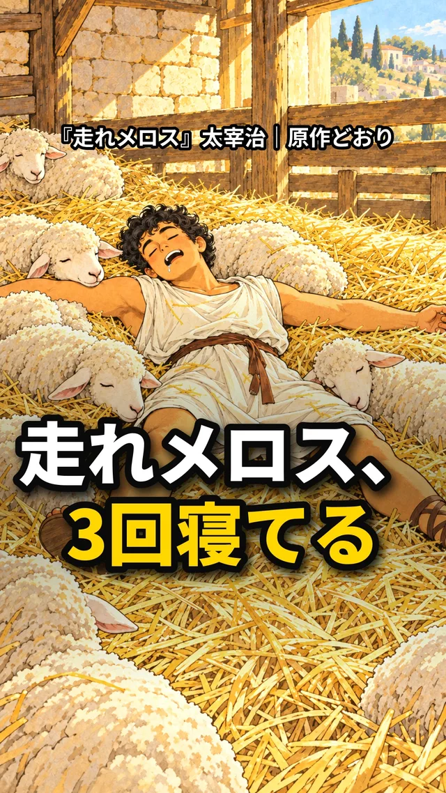走れメロスの投稿用サムネイル