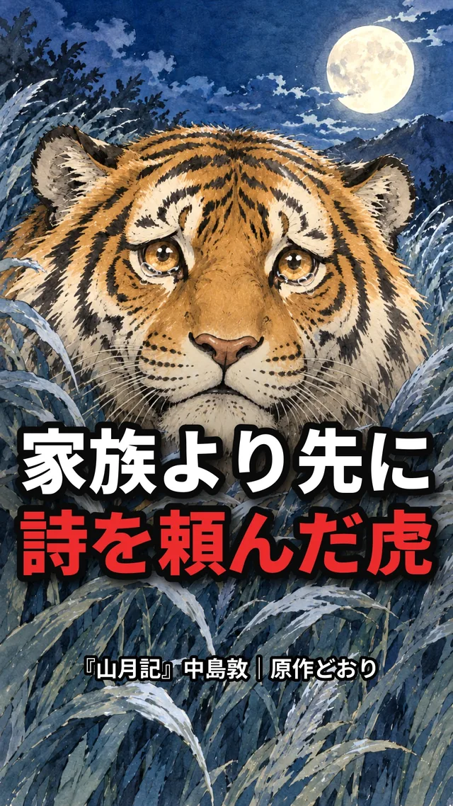 山月記の投稿用サムネイル