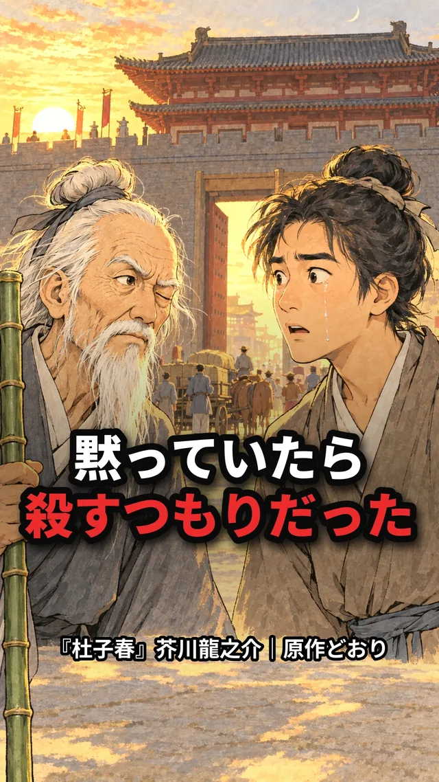 杜子春の投稿用サムネイル
